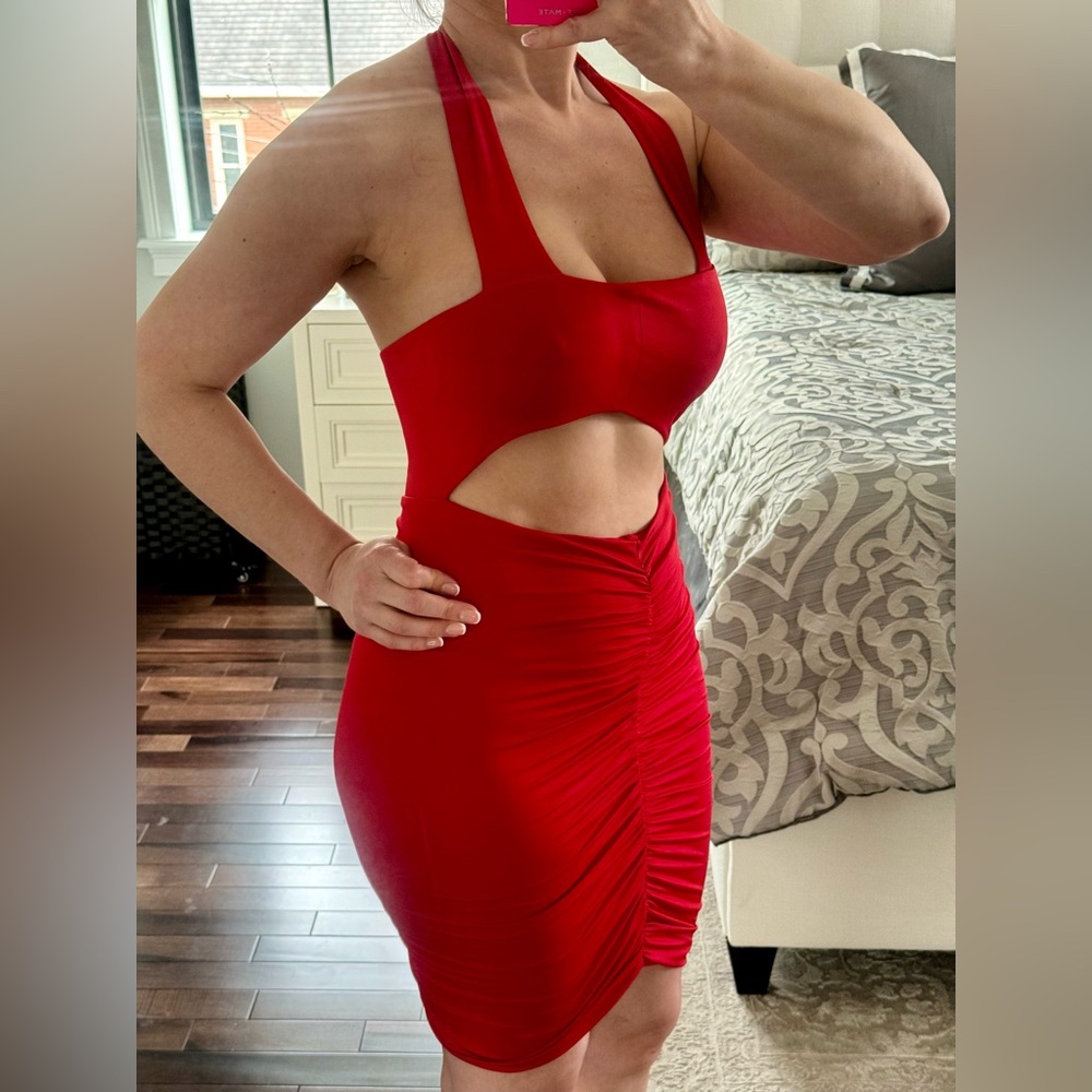 Red Party Dress (M)